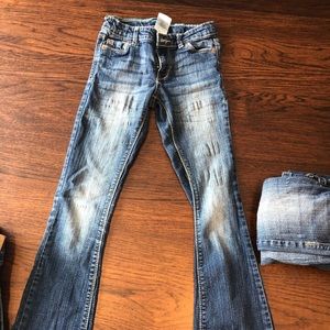 Girls sz 12 slim flare jeans Levi’s